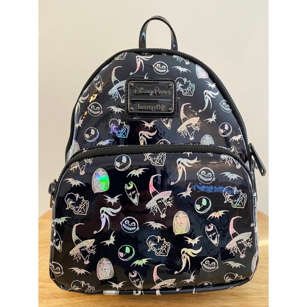 NWOT Holographic “The Nightmare Before Christmas” Loungefly backpack